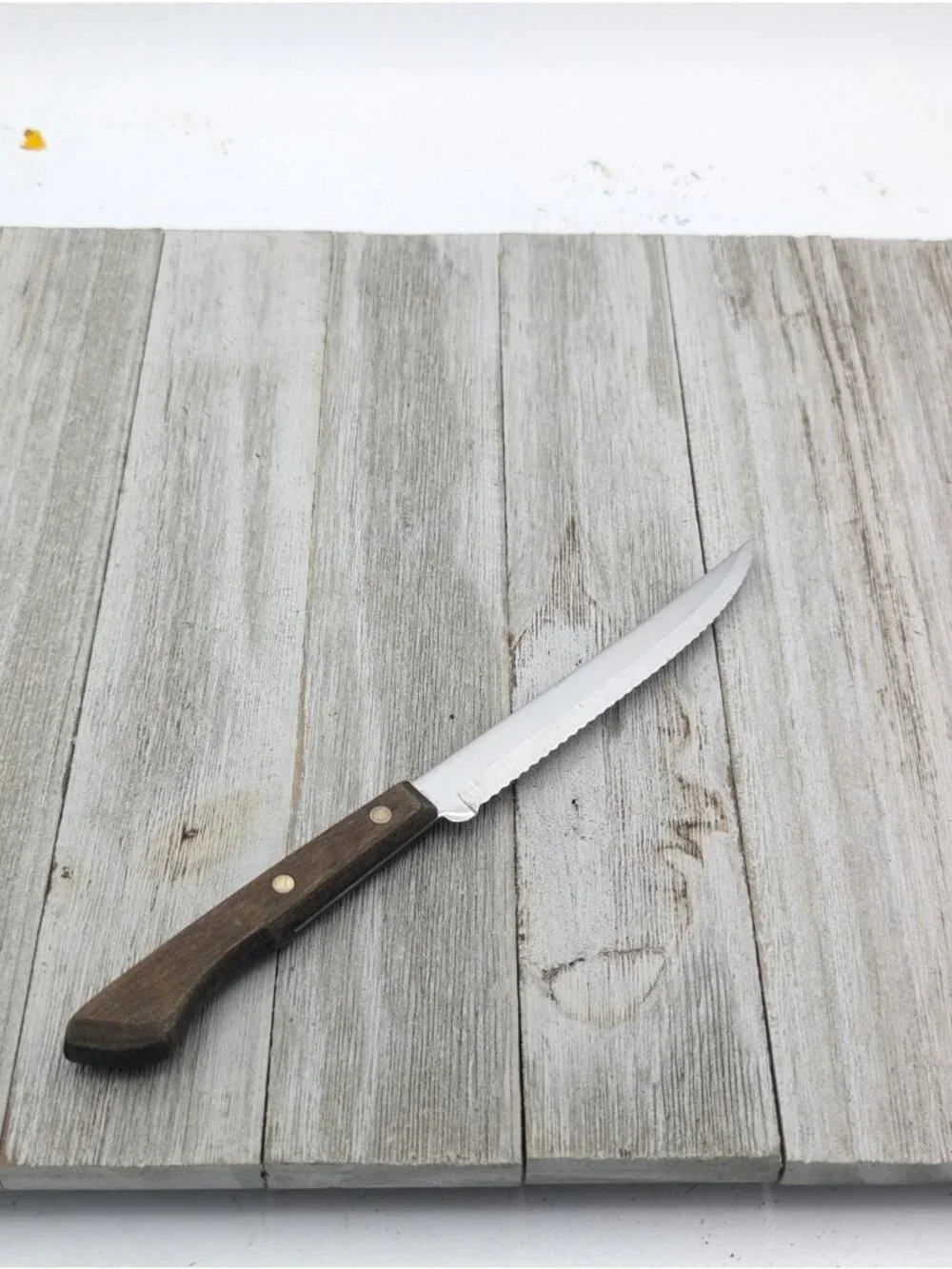 Ekco Flint Stainless Vanadium Kitchen Steak Knife 4-3/4